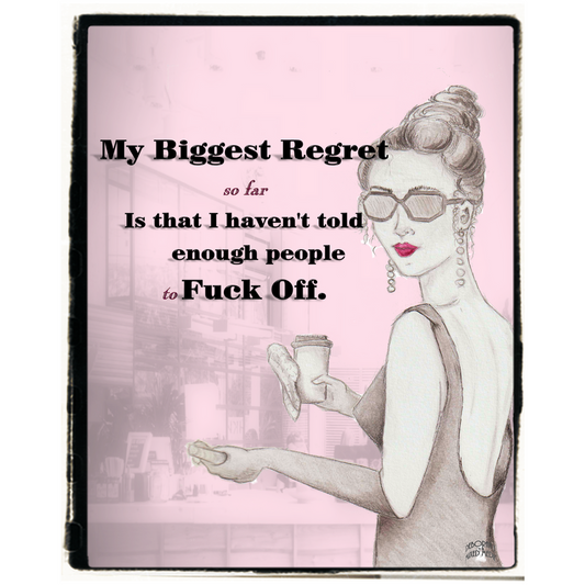 "My Biggest Regret" Giclee Art Print