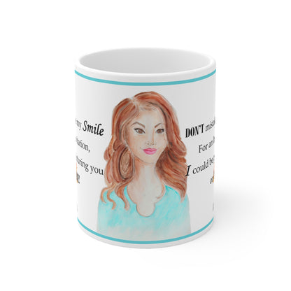 "I Could Be Picturing You On Fire" 11oz  Mug